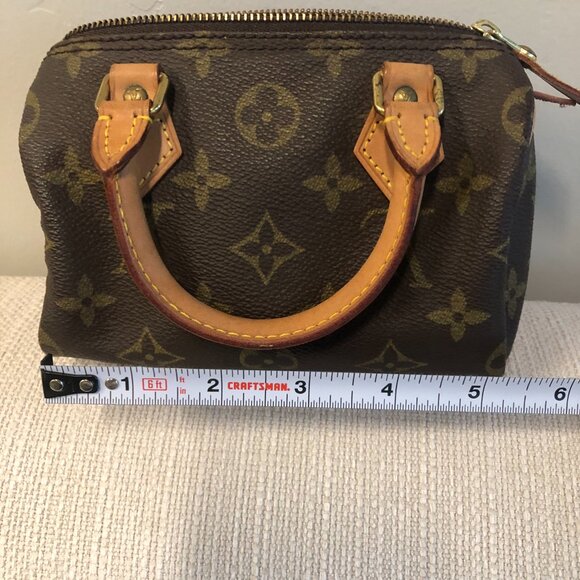 Louis Vuitton (LV) NANO Speedy Monogram Mini Bag-w COA - Picture 6 of 14